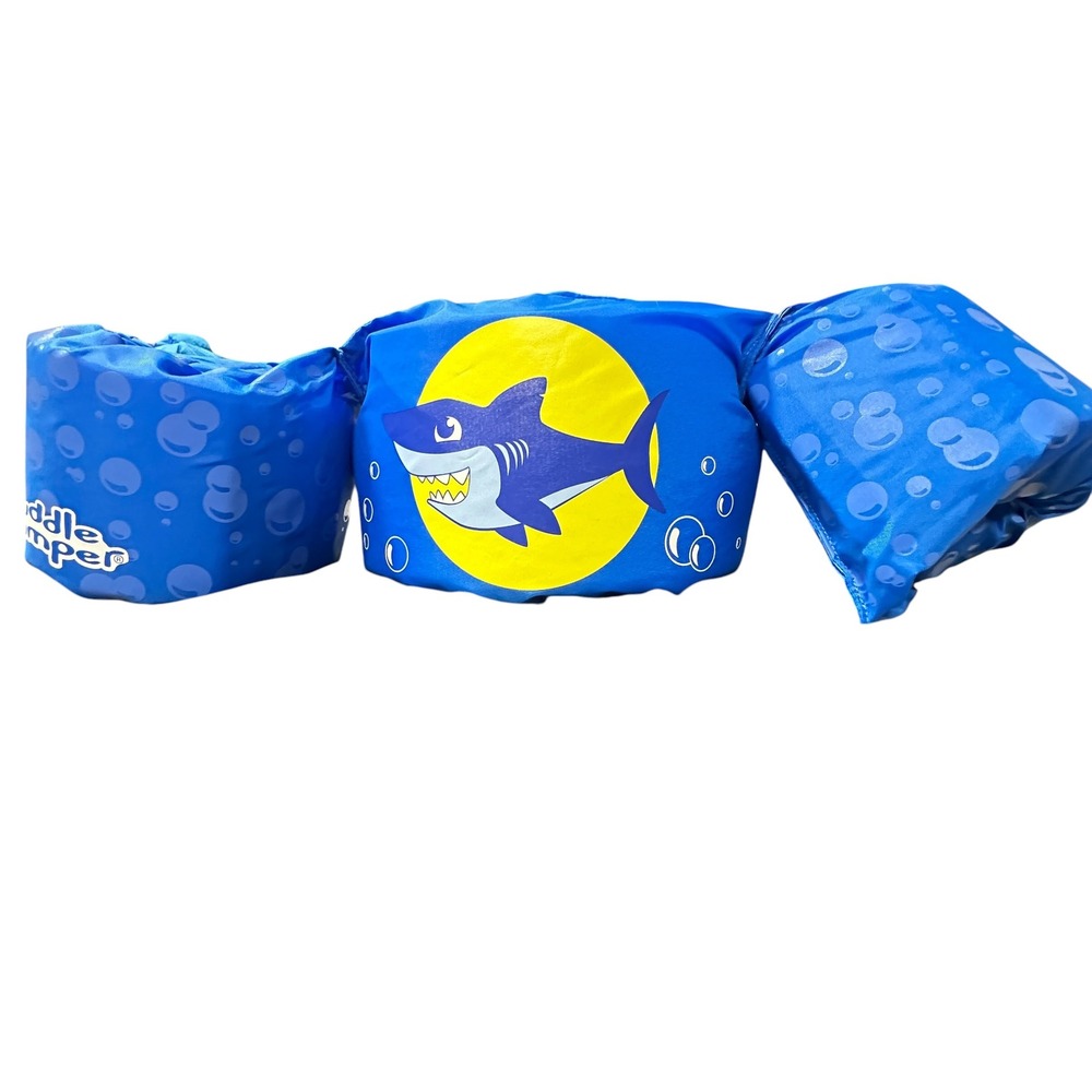 Puddle Jumper Life Vest Kids 33-55 lbs Blue Shark USCG Approved‎ 90155E